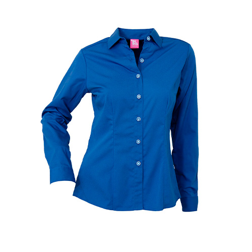 CAMISA BBO GABARDINA DAMA MANGA LARGA - Vista 9